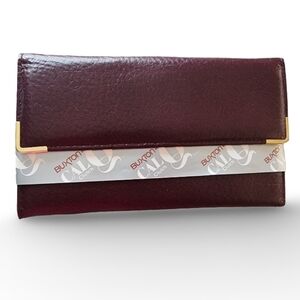 Vintage‎ Buxton CALQ Leather Wallet w/ Calculator – NOS